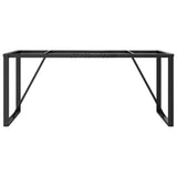 Dining Table Legs O-Frame 160x80x73 cm Steel