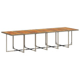 13 Piece Garden Dining Set with Cushions Grey Poly Rattan - Top-Down View