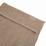 Jute Sacks 10 pcs 65x135 cm 100% Jute 220 gsm - Rear View