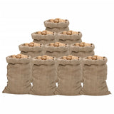 Jute Sacks 10 pcs 60x105 cm 100% Jute 340 gsm