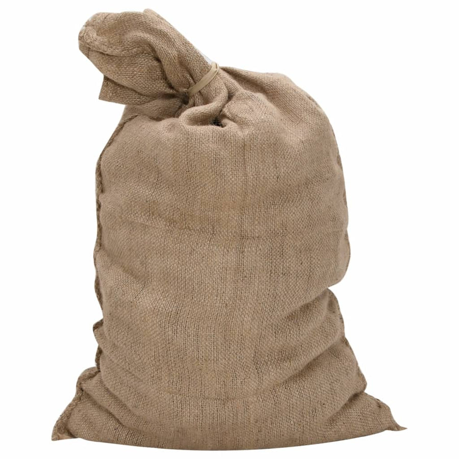 Jute Sacks 10 pcs 60x105 cm 100% Jute 340 gsm