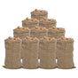 Jute Sacks 10 pcs 65x135 cm 100% Jute 340 gsm
