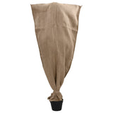 Jute Sacks 10 pcs 65x135 cm 100% Jute 340 gsm - Top-Down View