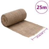 Jute Roll 0.25x25 m 100% Jute 200 gsm - Close-Up Angle