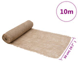 Jute Roll 0.5x10 m 100% Jute 200 gsm - Close-Up Angle