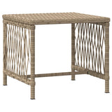 Sun Lounger 3 pcs Beige and Cream White 55 x 200 x 92 cm