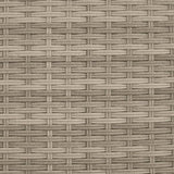 Double Sun Lounger with Canopy and Cushions Light Grey Poly Rattan - Extra Image