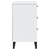 Bedside Cabinet VIKEN White Engineered Wood