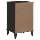 Bedside Cabinet VIKEN Black Engineered Wood - Low Angle