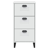 Bedside Cabinet VIKEN White Engineered Wood