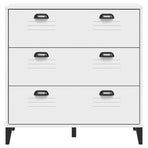 Drawer Cabinet VIKEN White Engineered Wood