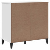 Drawer Cabinet VIKEN White Engineered Wood - Low Angle