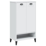 Shoe Cabinet VIKEN White Engineered Wood - Front View