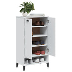 Shoe Cabinet "VIKEN" White Engineered Wood