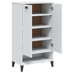 Shoe Cabinet "VIKEN" White Engineered Wood