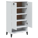 Shoe Cabinet VIKEN White Engineered Wood - 45-Degree Angle