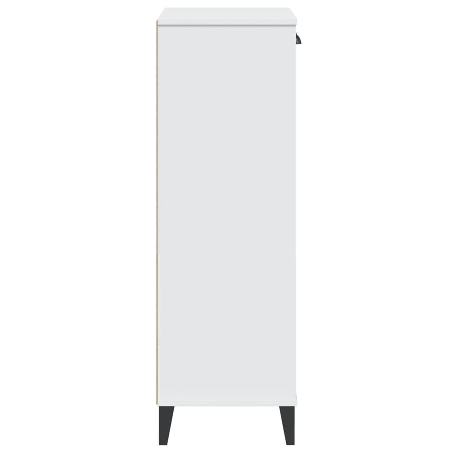 Shoe Cabinet "VIKEN" White Engineered Wood