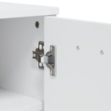 Shoe Cabinet VIKEN White Engineered Wood - Extra Image