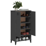 Shoe Cabinet "VIKEN" Anthracite Grey Engineered Wood