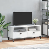 TV Cabinet VIKEN White Engineered Wood - Side View