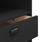 TV Cabinet VIKEN Black Engineered Wood - Extra Image