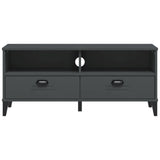 TV Cabinet VIKEN Anthracite Grey Engineered Wood