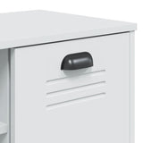 Shoe Bench VIKEN White 106x35x45 cm Engineered Wood - Extra Image