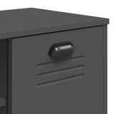 Shoe Bench VIKEN Anthracite Grey 106x35x45 cm Engineered Wood - Extra Image