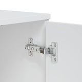 Sideboard VIKEN White 80x40x80 cm Engineered Wood - Extra Image