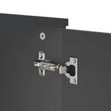 Sideboard VIKEN Anthracite Grey 80x40x80 cm Engineered Wood - Extra Image