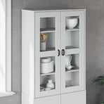 Top for Highboard VIKEN White Engineered Wood