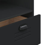 Bookcase VIKEN Black 80x40x90 cm Engineered Wood