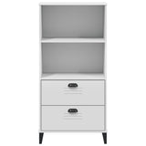 Bookcase VIKEN White 60x35x123 cm Engineered Wood
