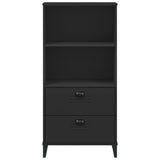 Bookcase VIKEN Black 60x35x123 cm Engineered Wood