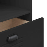 Bookcase VIKEN Black 60x35x123 cm Engineered Wood - Extra Image