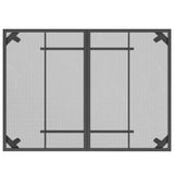 5 Piece Garden Dining Set Anthracite Metal Mesh