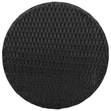 3 Piece Bistro Set with Cushions Black Poly Rattan - Extra Image