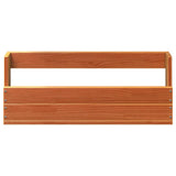 Wall-mounted Shoe Racks 2 pcs Wax Brown 59x8.5x23.5 cm Solid Wood Pine