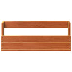 Wall-mounted Shoe Racks 2 pcs Wax Brown 59x8.5x23.5 cm