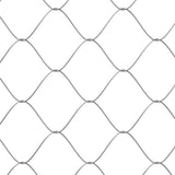 Dog Cage with Door Grey 2x2x1.5 m Galvanised Steel - Close-Up Angle