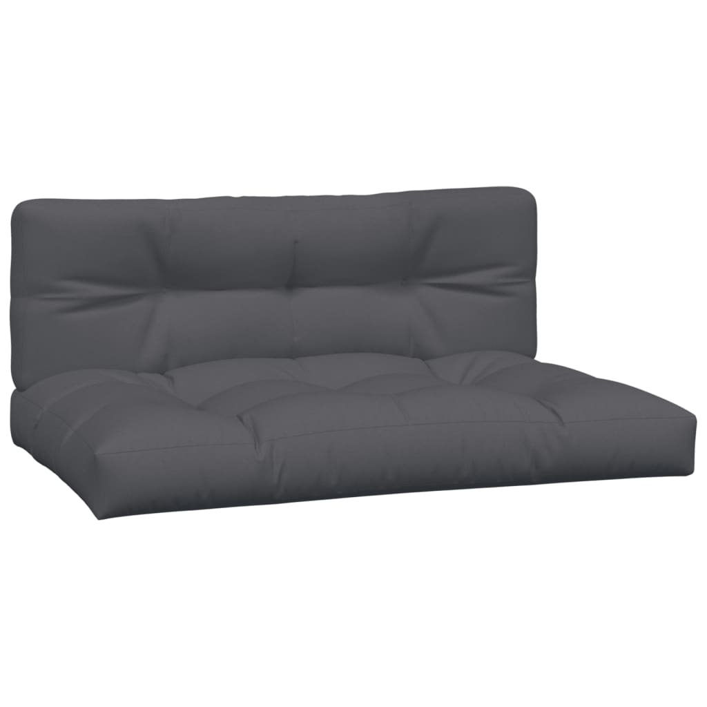 4 Piece Garden Pallet Sofa Set with Cushions Solid Wood Acacia