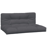 4 Piece Garden Pallet Sofa Set with Cushions Solid Wood Acacia - Close-Up Angle