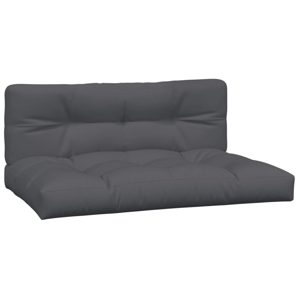 5 Piece Garden Pallet Sofa Set with Cushions Solid Wood Acacia