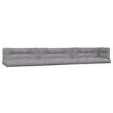 5 Piece Garden Pallet Sofa Set with Cushions Solid Wood Acacia