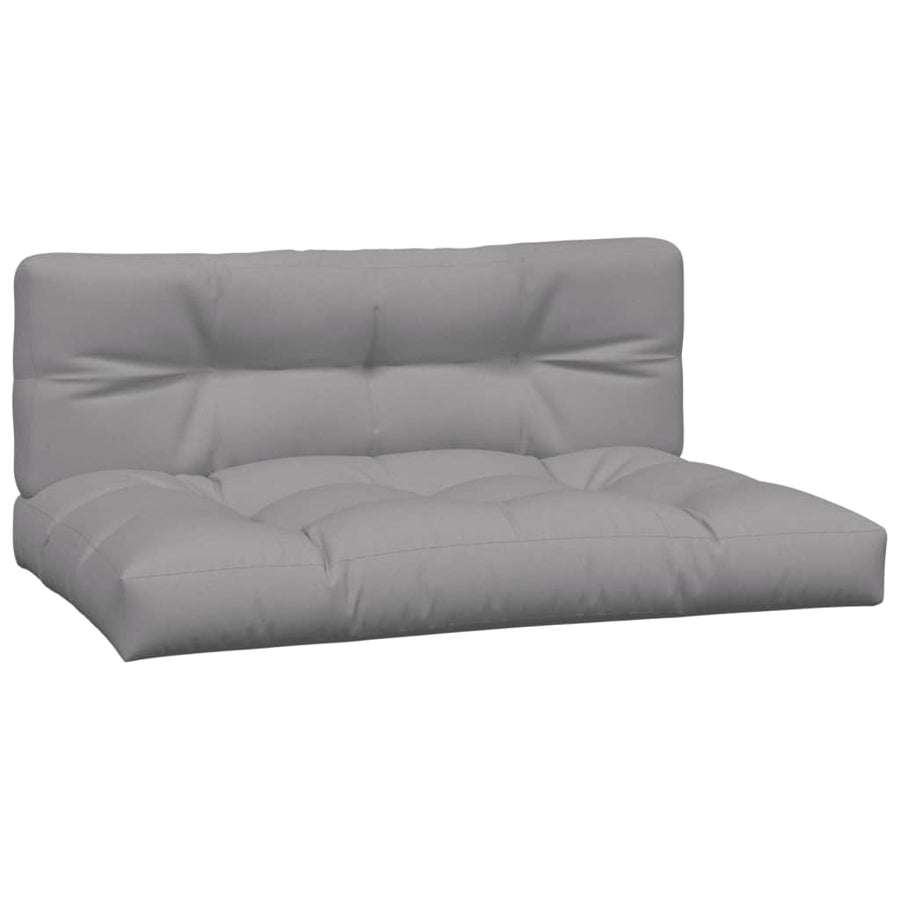 5 Piece Garden Pallet Sofa Set with Cushions Solid Wood Acacia