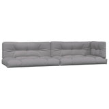 4 Piece Garden Pallet Sofa Set with Cushions Solid Wood Acacia