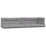 5 Piece Garden Pallet Sofa Set with Cushions Solid Wood Acacia
