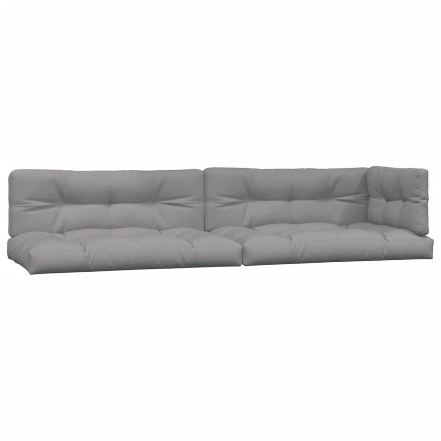 6 Piece Garden Pallet Sofa Set with Cushions Solid Wood Acacia