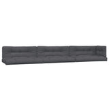 6 Piece Garden Pallet Sofa Set with Cushions Solid Wood Acacia - Rear View