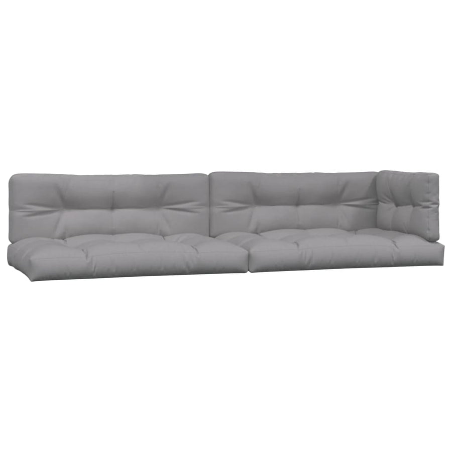 6 Piece Garden Pallet Sofa Set with Cushions Solid Wood Acacia